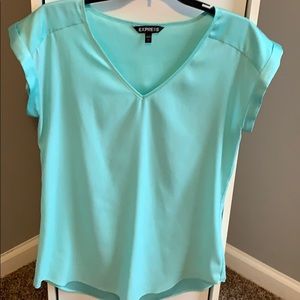 Express sky blue blouse
